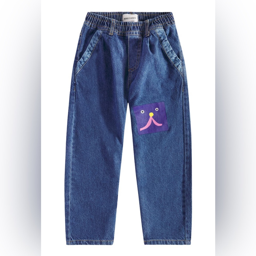 NWT: Bobo Choses Funny Face Jeans